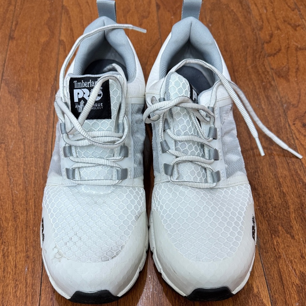 Timberland PRO Men’s White Composite Toe Work Sneaker